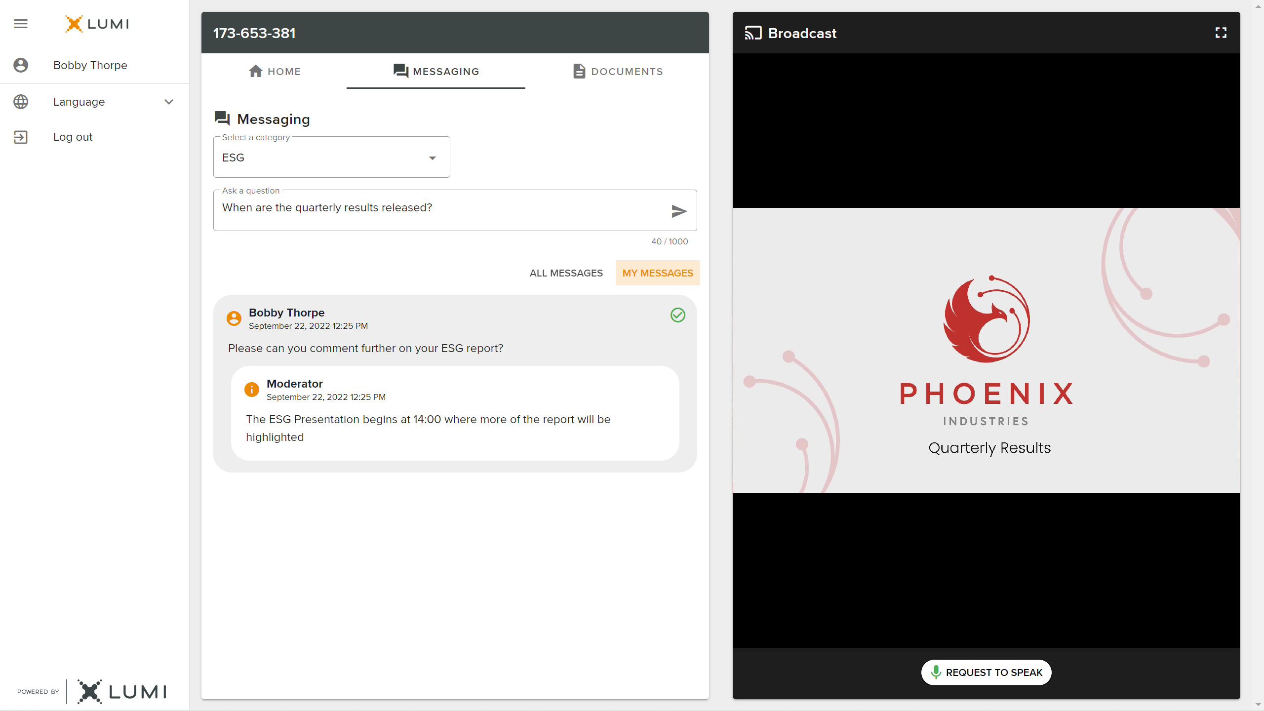 Lumi AGM Mobile - Phoenix IR Messaging Screen
