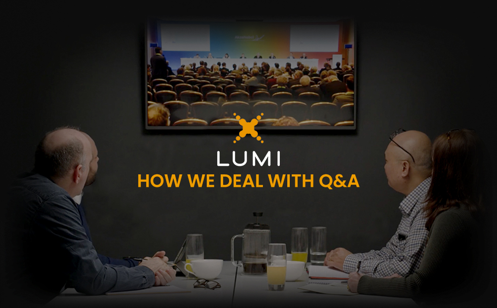 Discover the new way to host a Q&A at an AGM