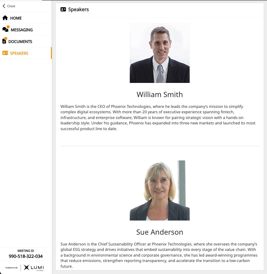 lumi-global-speaker-profiles-screenshot